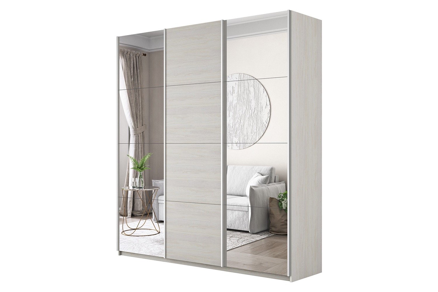 Шкаф-купе 3-дверный Cors-2