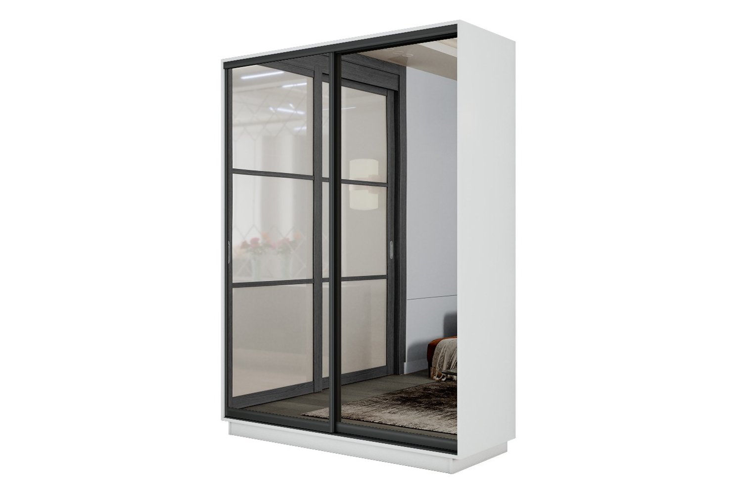 Шкаф-купе 2-дверный Slide-2