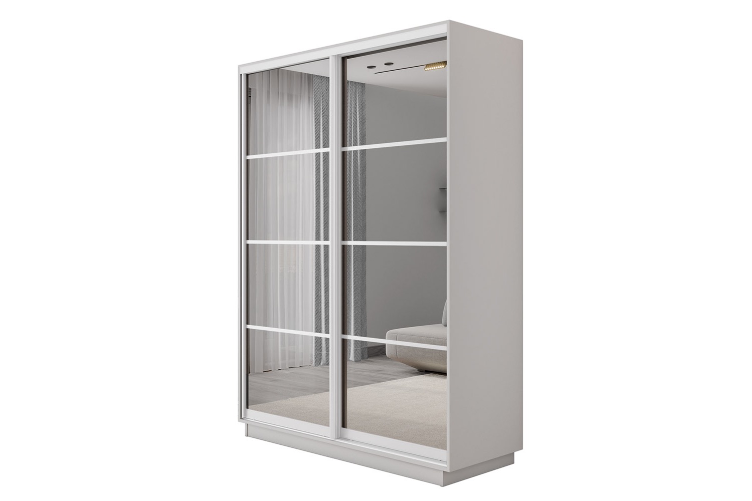 Шкаф-купе 2-дверный Slide-2