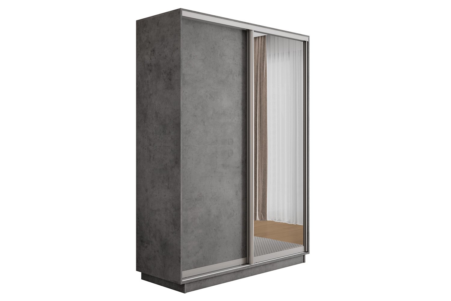 Шкаф-купе 2-дверный Оптима