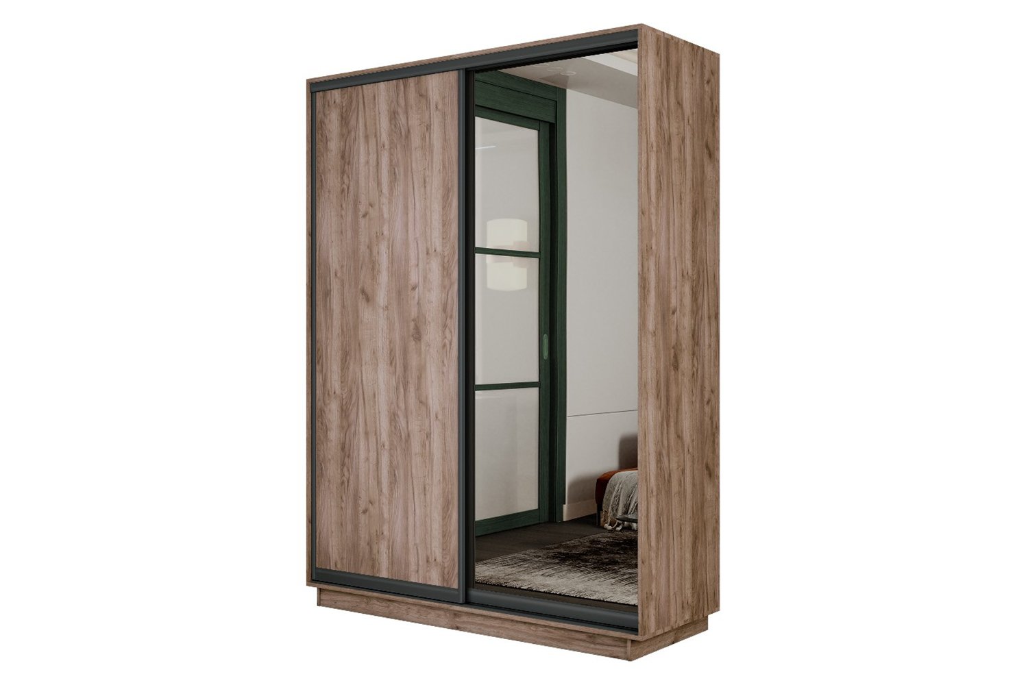 Шкаф-купе 2-дверный Slide-2