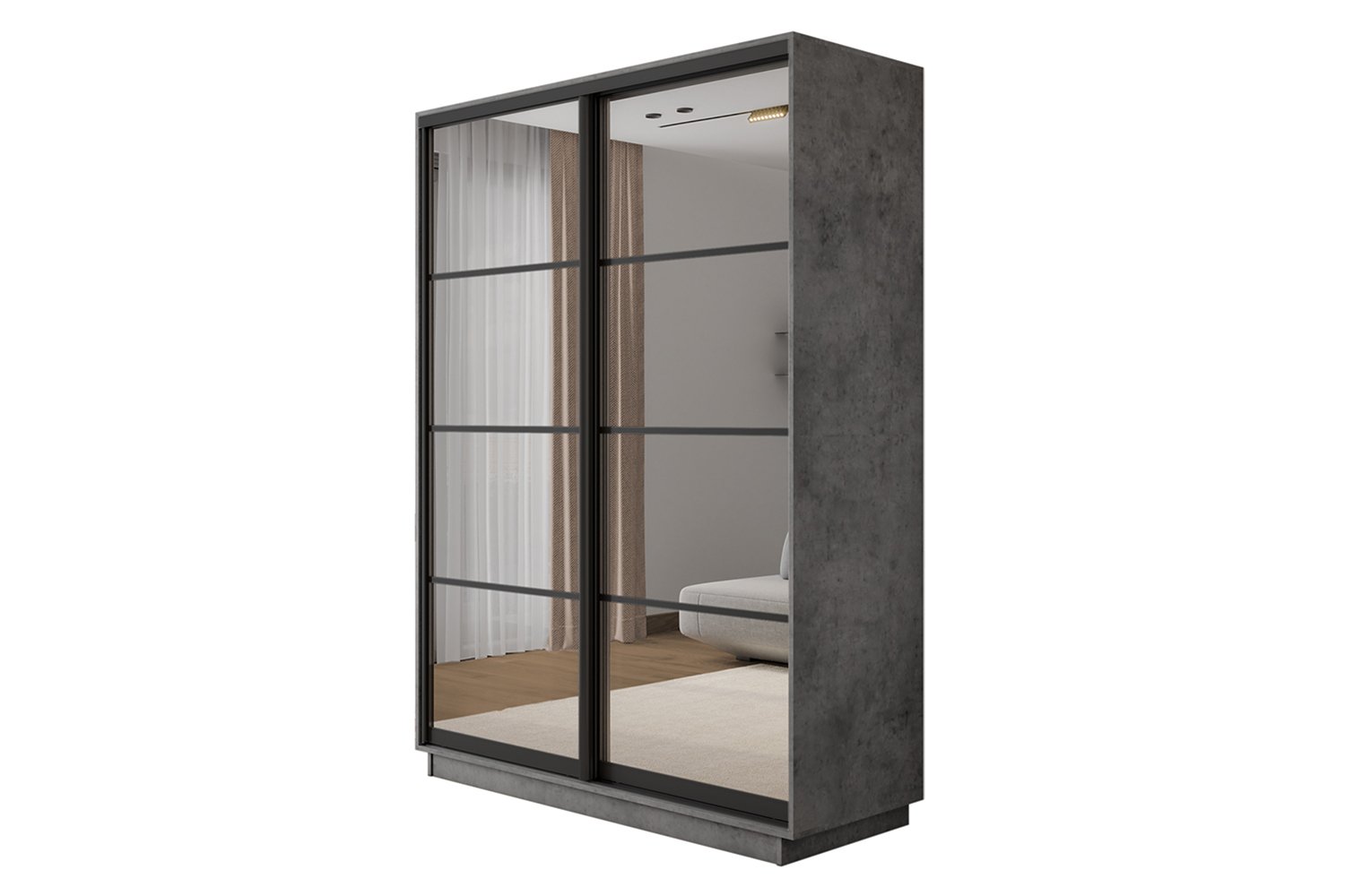 Шкаф-купе 2-дверный Slide-2