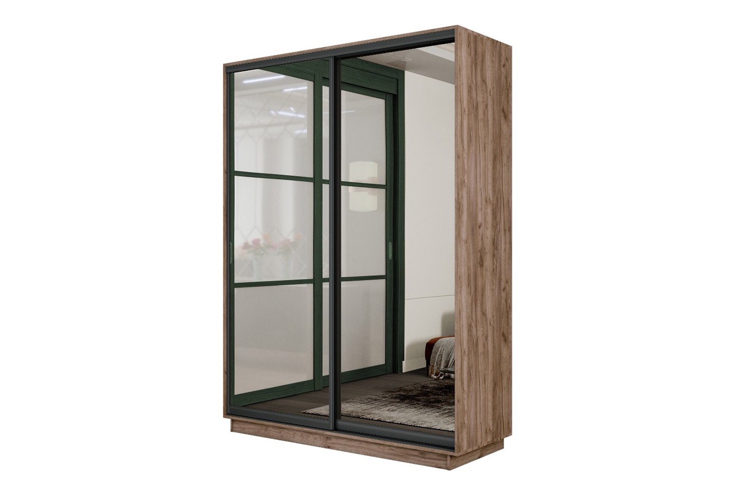 Шкаф-купе 2-дверный Slide-2