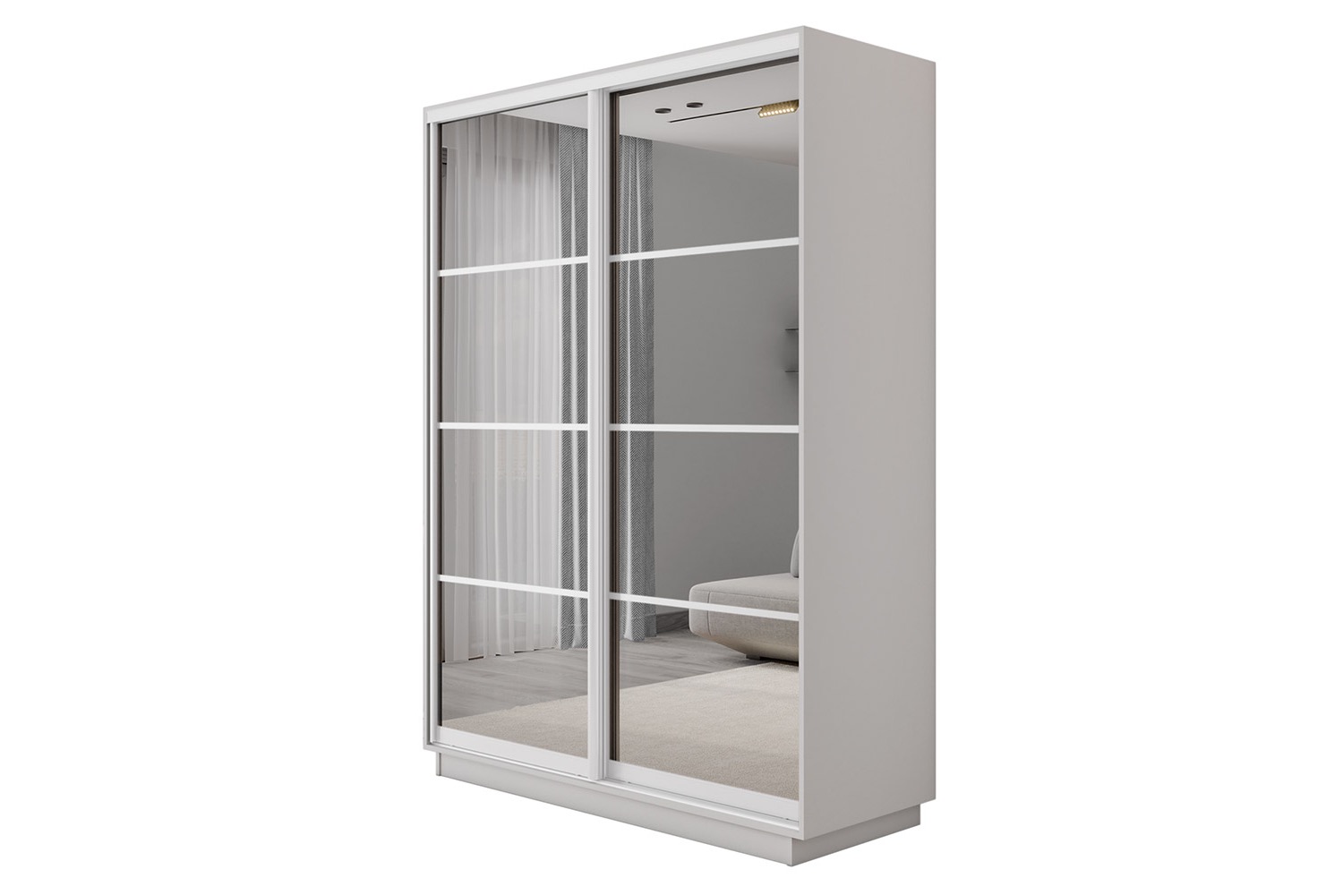 Шкаф-купе 2-дверный Slide-2