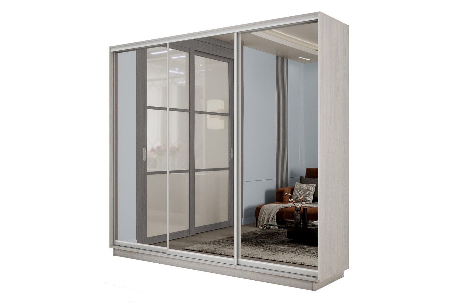 Шкаф-купе 3-дверный Slide-2