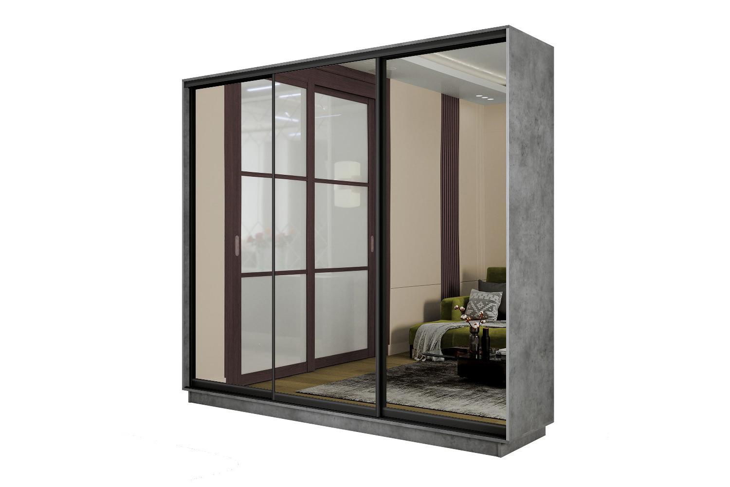 Шкаф-купе 3-дверный Slide-2 v.2