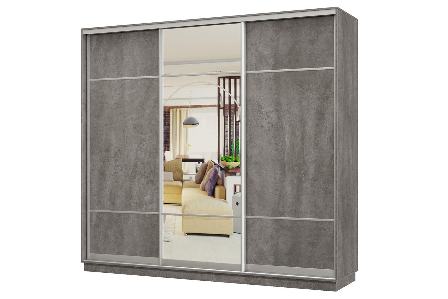 Шкаф-купе 3-дверный Практик