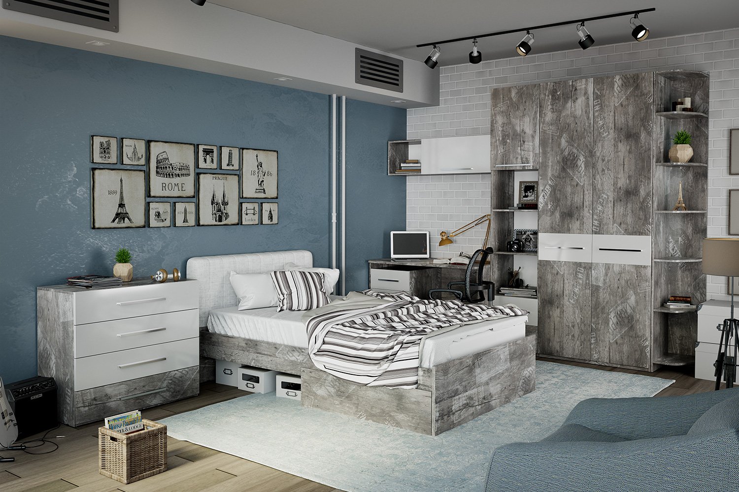 Детский гарнитур Хадсон