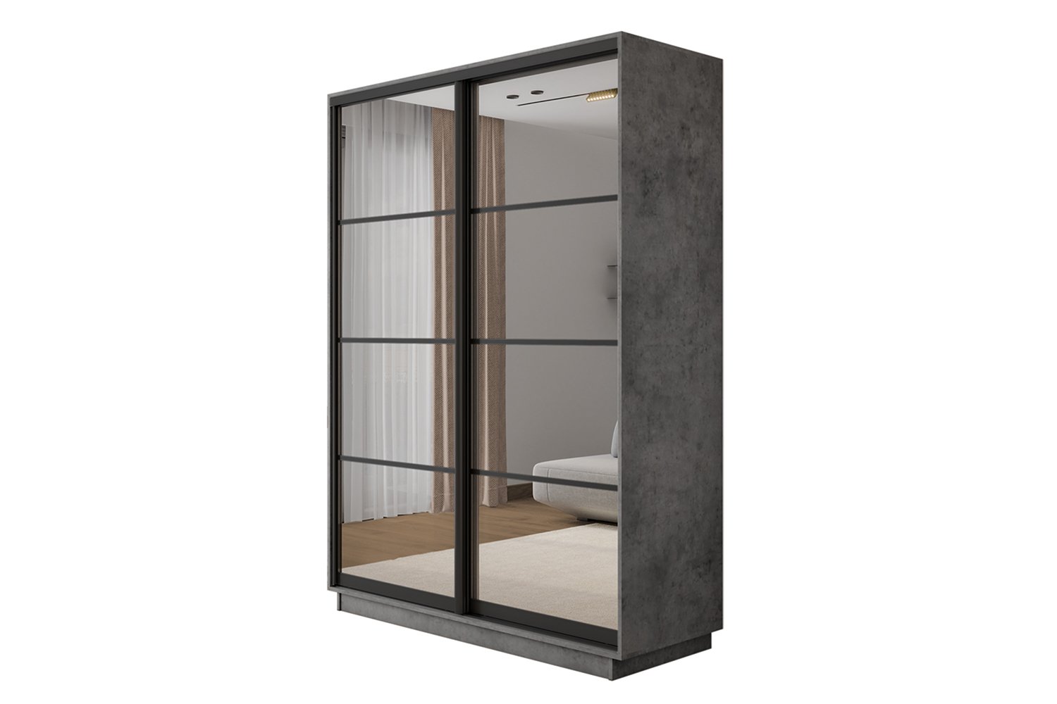 Шкаф-купе 2-дверный Slide-2