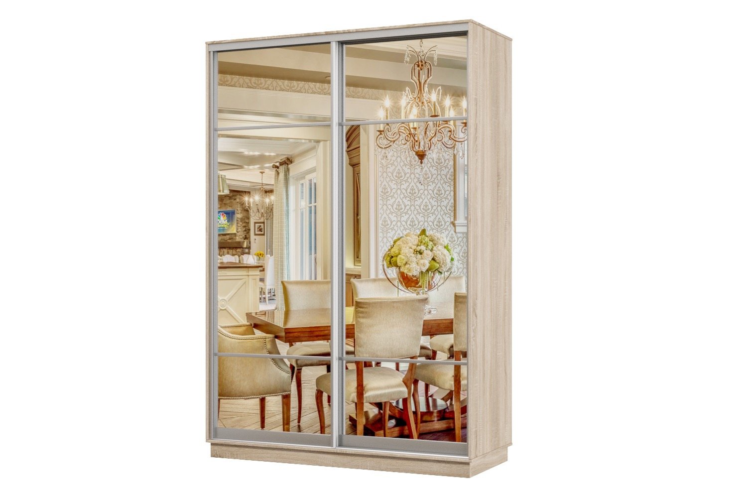 Шкаф-купе 2-дверный Практик МИНИ