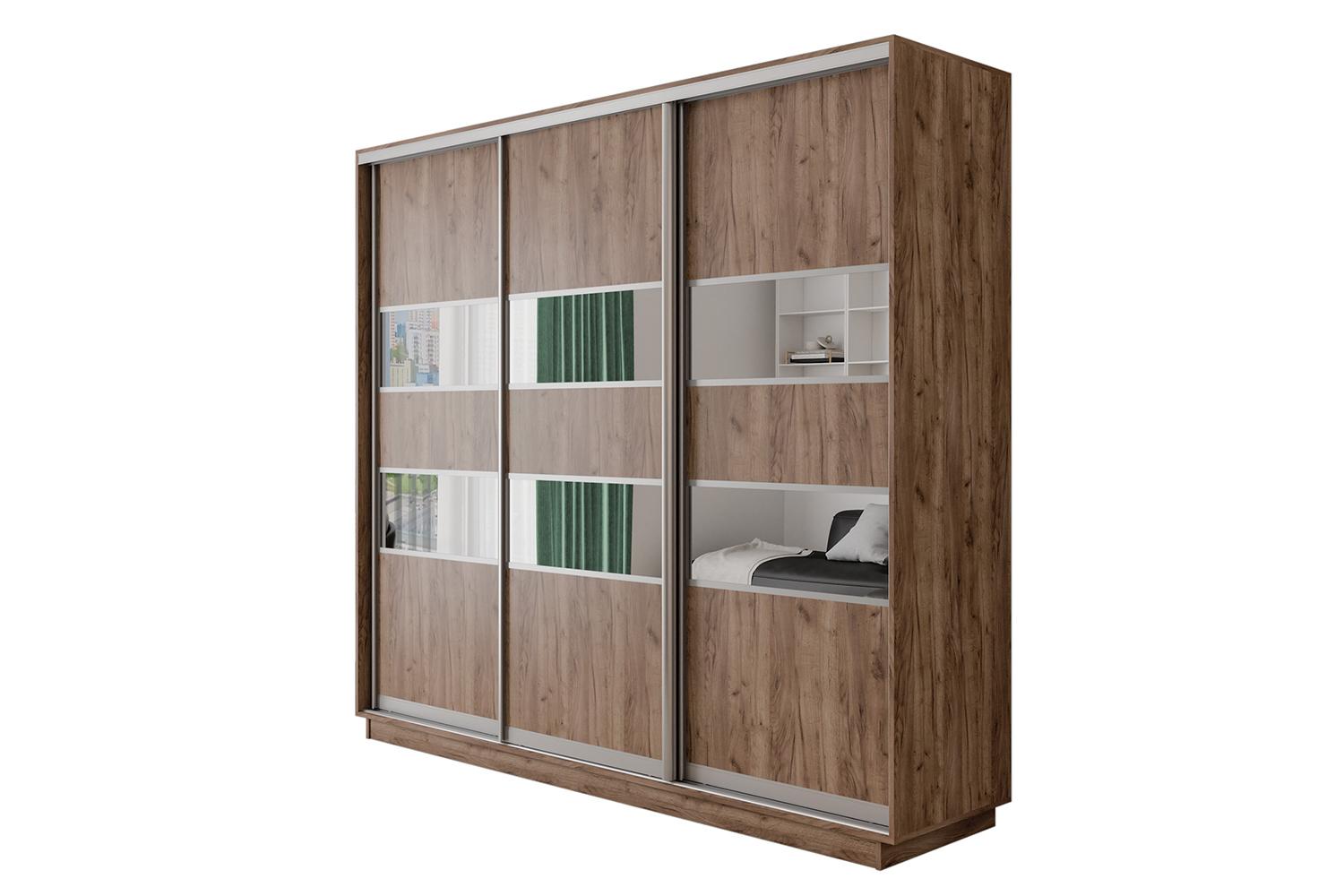 Шкаф-купе 3-дверный Оптима