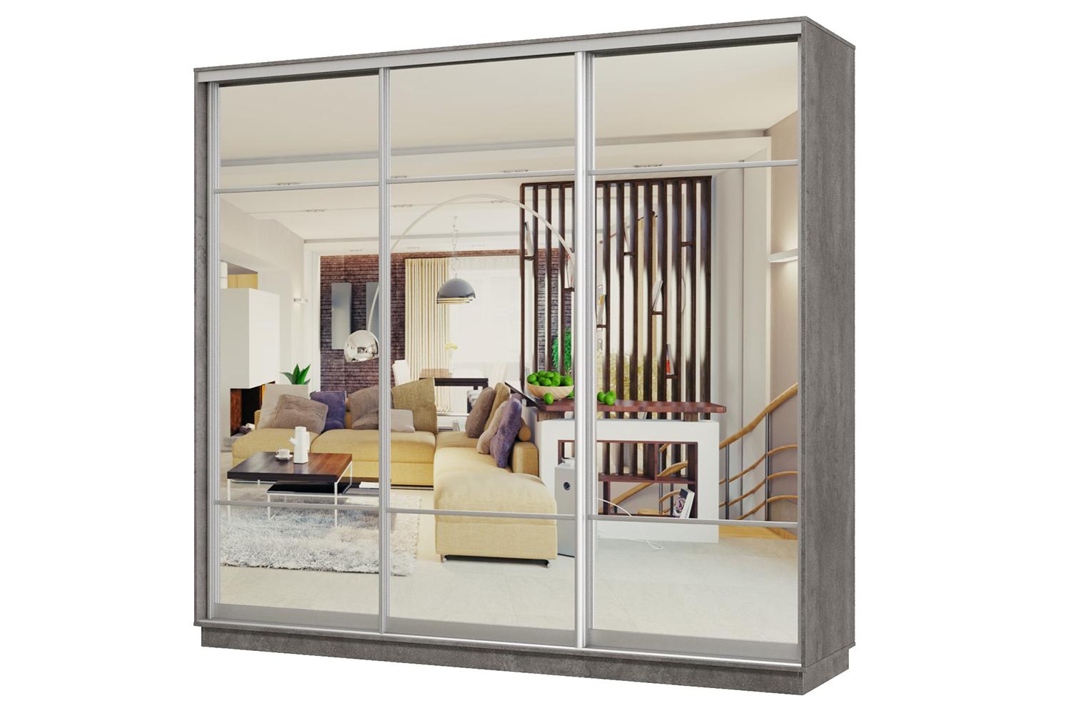 Шкаф-купе 3-дверный Практик