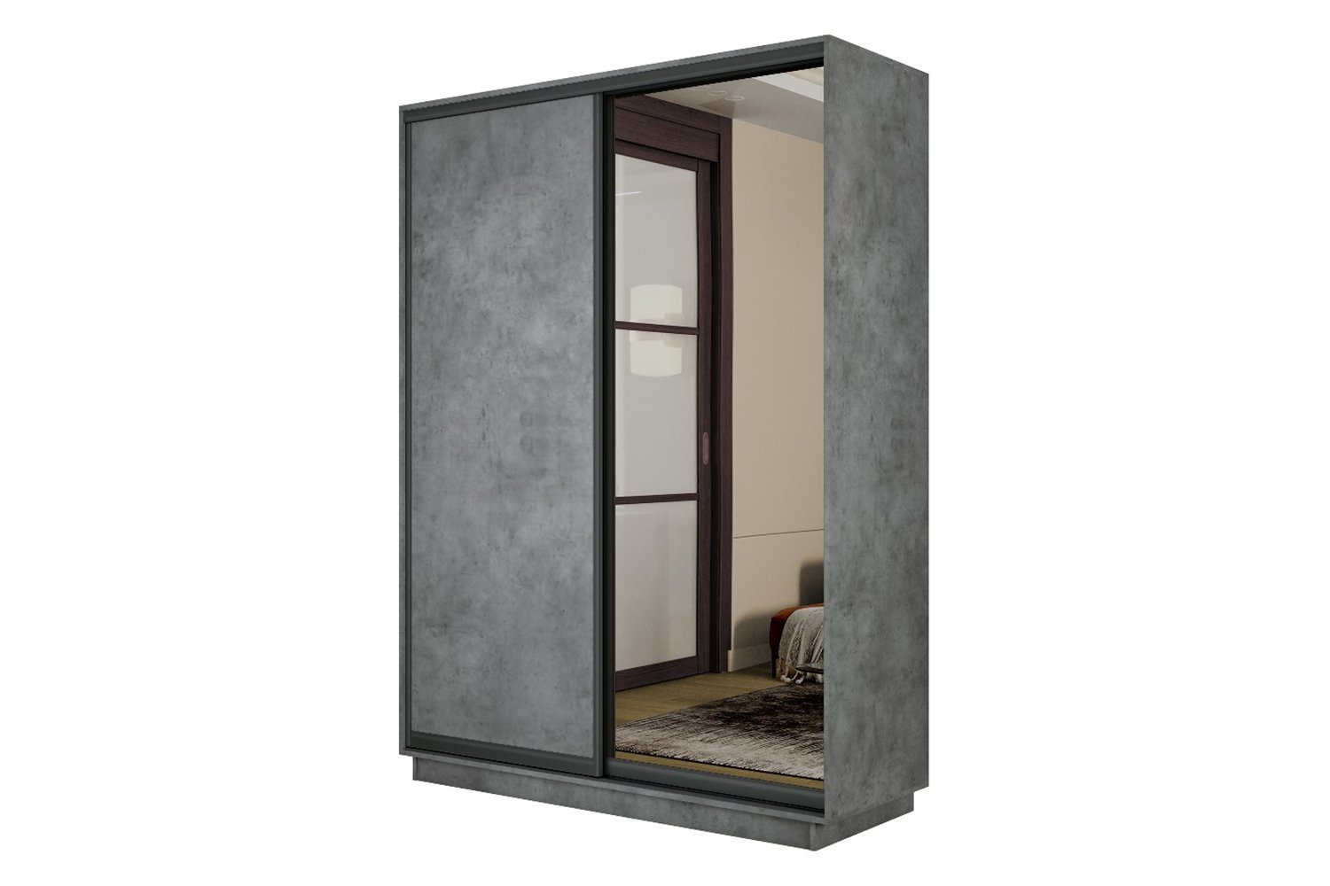 Шкаф-купе 2-дверный Slide-2