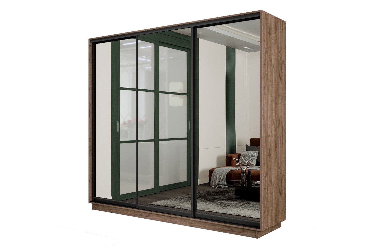 Шкаф-купе 3-дверный Slide-2