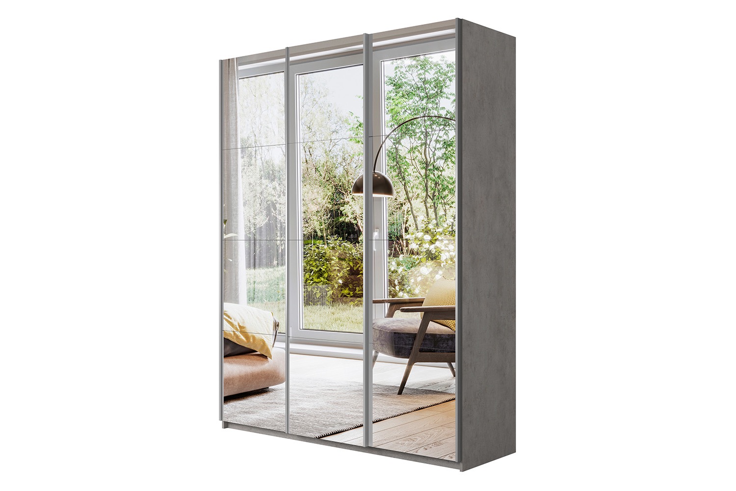 Шкаф-купе 3-дверный Cors