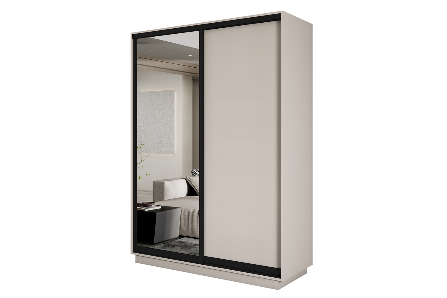 Шкаф-купе 2-дверный Slide-2