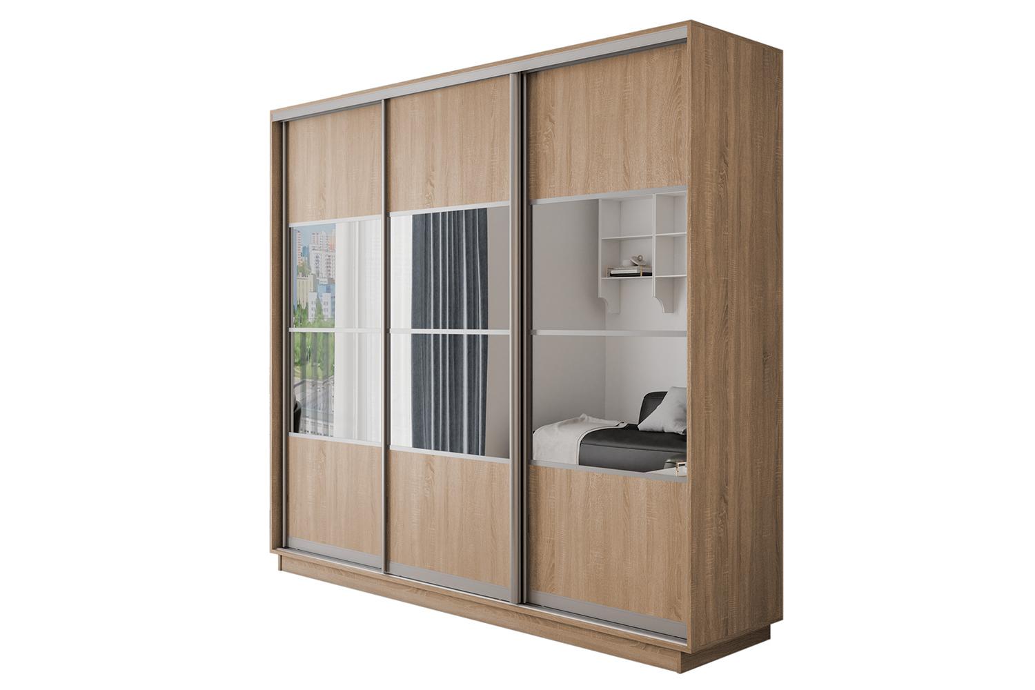 Шкаф-купе 3-дверный Оптима