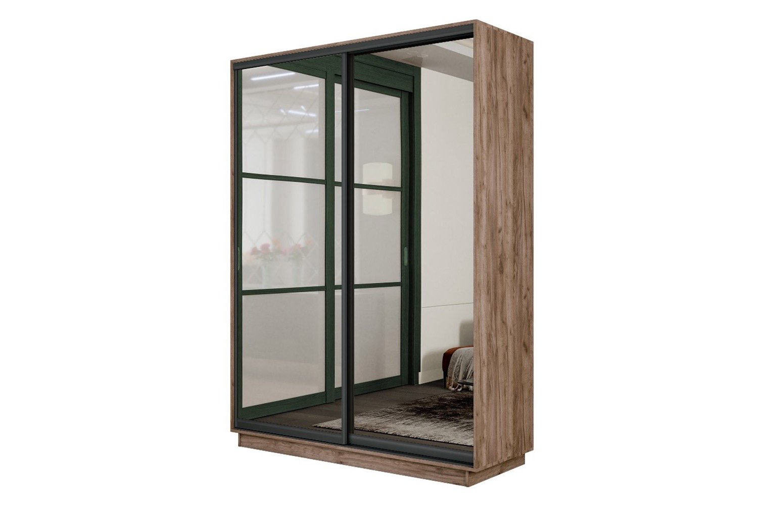 Шкаф-купе 2-дверный Slide-2