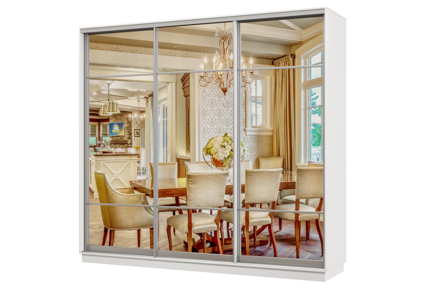 Шкаф-купе 3-дверный Практик