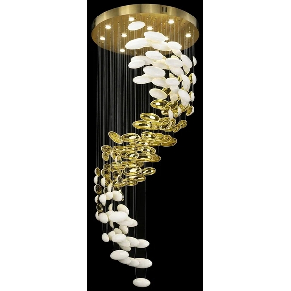 Потолочная люстра каскадная Wertmark Agnella WE195.12.303