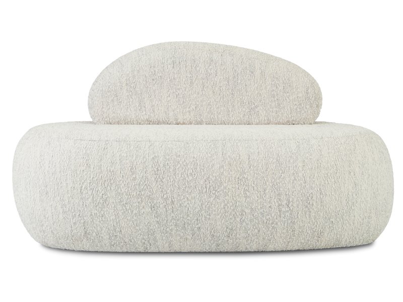 Кушетка Олтен Букле Молочно-серый