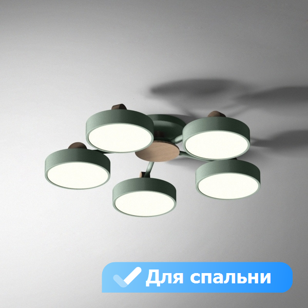 Потолочная светодиодная люстра с пультом управления для спальни Lu Carte LC-11-0653