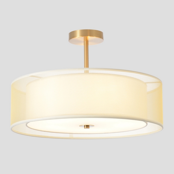 Потолочная люстра на штанге Crystal Lux MYSTERY PL5 BRASS