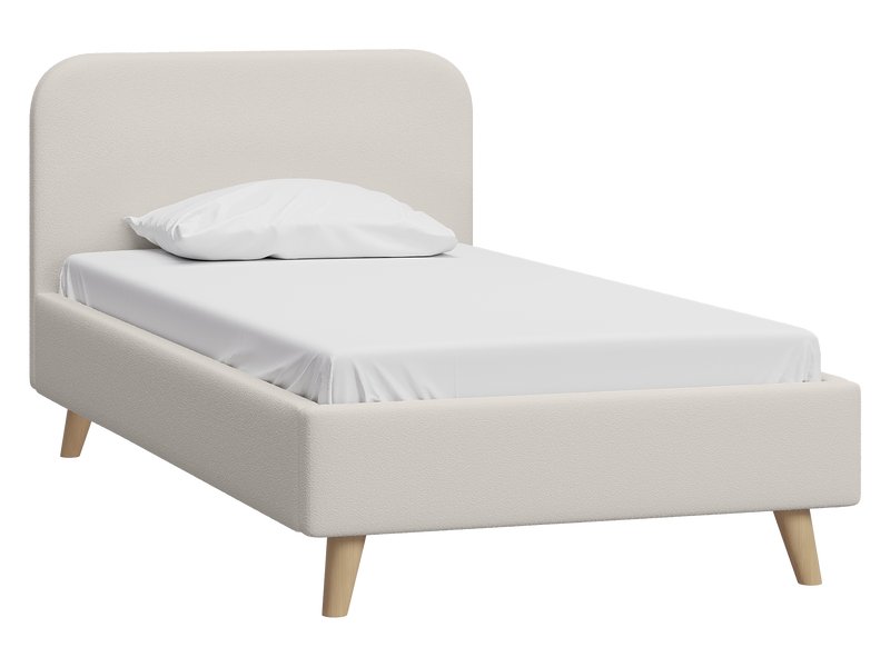 Кровать Лайтси 90 Букле Молочный