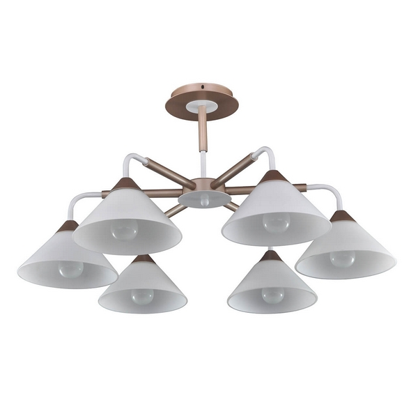 Потолочная люстра 1.1.6 CW Arti Lampadari Ribera E