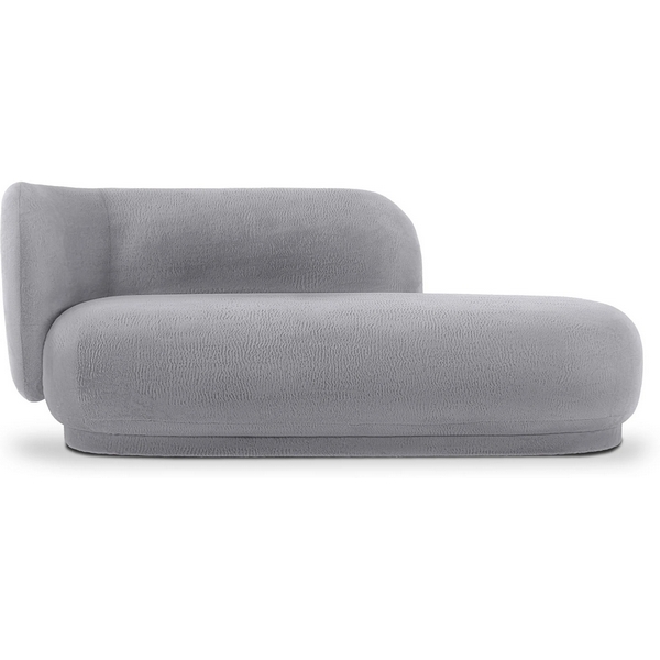 Кушетка Lucca левая ОГОГО (арт.815512), (Искусственный мех/Светло-серый) ОГОГО Обстановочка!