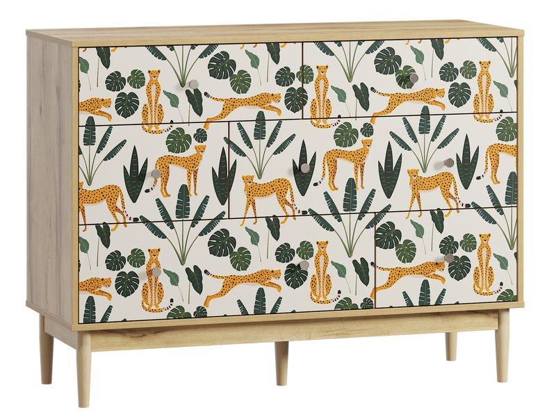 Комод Тайрон 124x93 Гепард