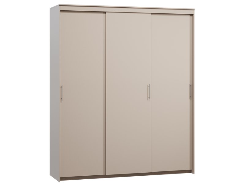 Шкаф-купе Тебар 3-200x240 Латте без зеркал