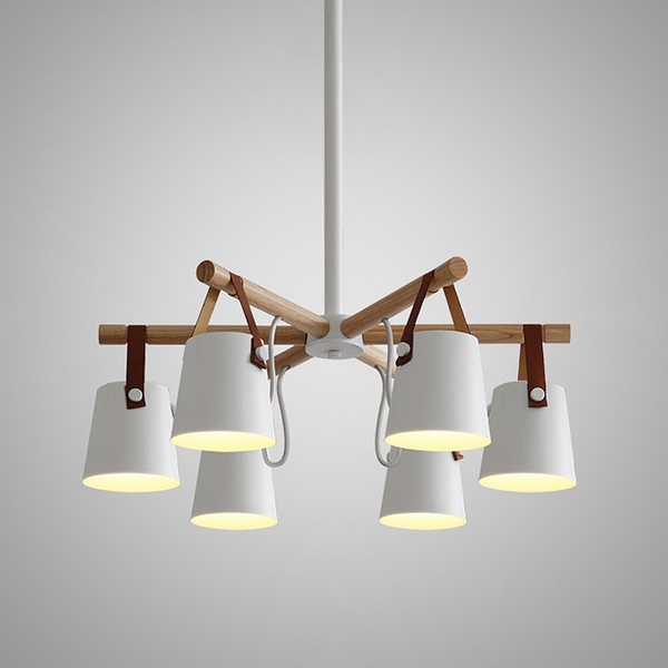 Люстра потолочная на штанге Natura C6 White ImperiumLoft Natura-C01 (178004-26)