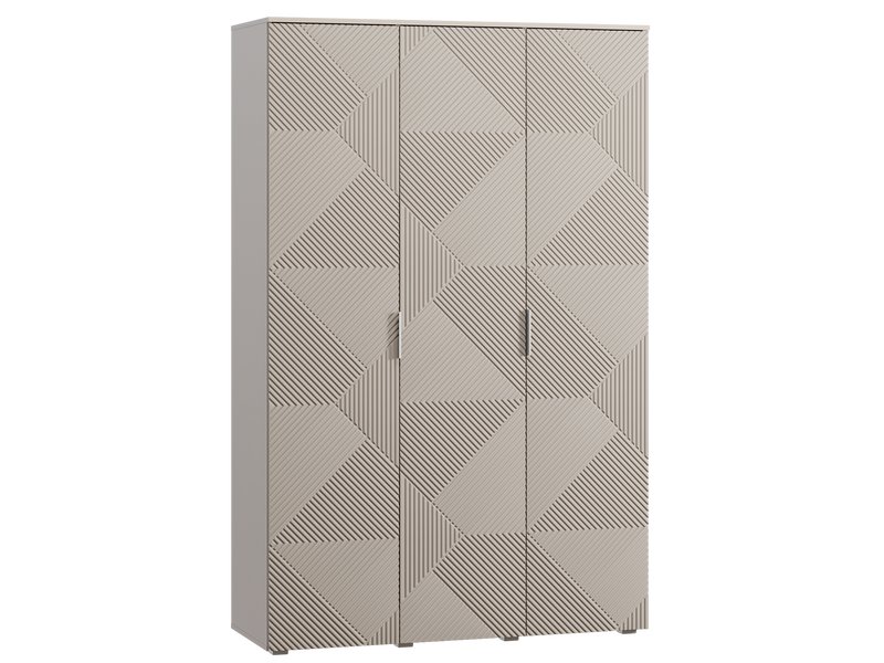 Распашной шкаф Шелтон 3-137x212 Латте