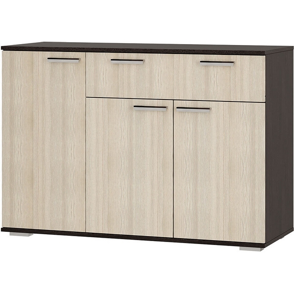 Комод БТС длинный Стандарт 4 NEW, венге/лоредо