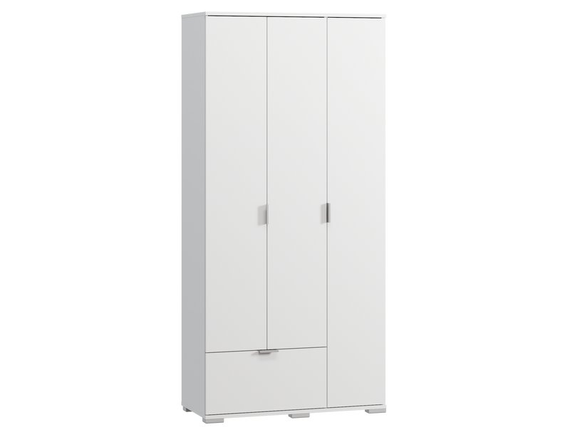 Распашной шкаф Стелла 3.1-90x190 Белый