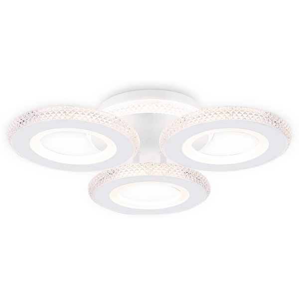 Потолочная люстра (+ночной режим) светодиодная с пультом Ambrella Original FA8866 кольцо