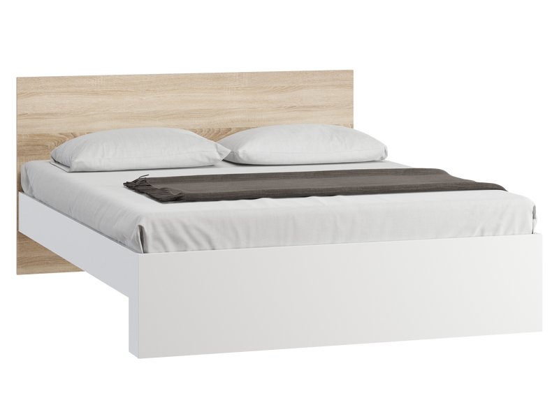 Кровать Анxель 160 Молочный