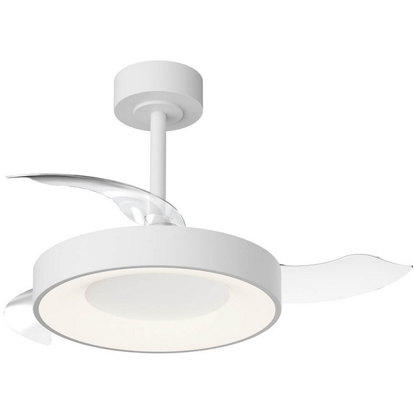 Потолочная светодиодная люстра с вентилятором и пультом Mantra Niseko Fan 9012