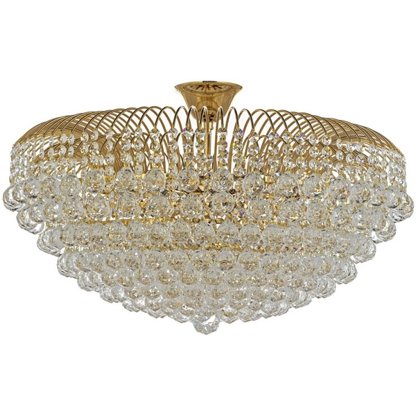 Потолочная люстра хрустальная Arti Lampadari Empoli E 1.2.80.100 G