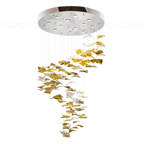 Потолочная люстра водопад каскадная Cloyd Takamaka 11489