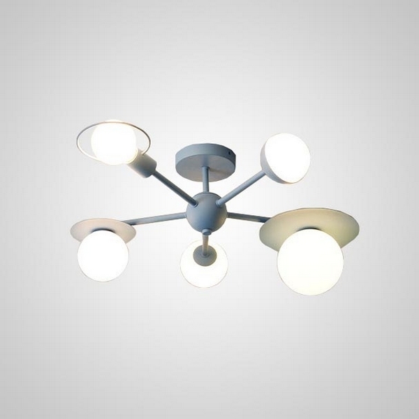 Потолочная люстра Hendy Blue ImperiumLoft Hendy01 (194955-23) шарики