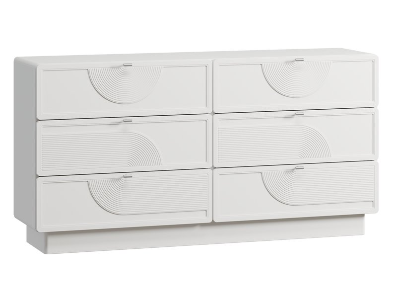 Комод Монсон 160x82 Белый