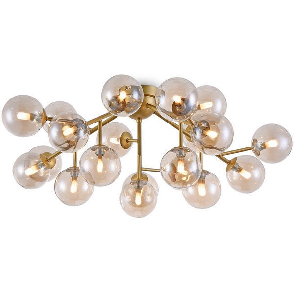 Потолочная люстра молекулы Maytoni Dallas MOD545PL-20G