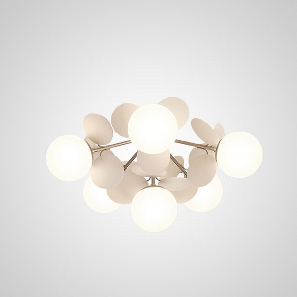 Люстра потолочная с арматурой из пластика ImperiumLoft MATISSE-C-SELF01 191888-26 в форме шара