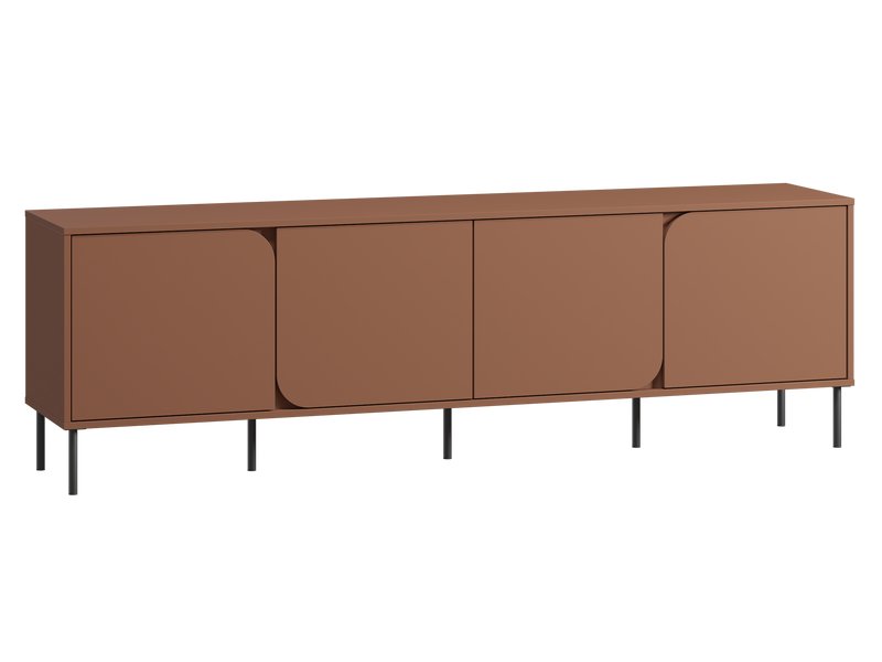 ТВ-тумба Блест 2-200x61 Терракотовый