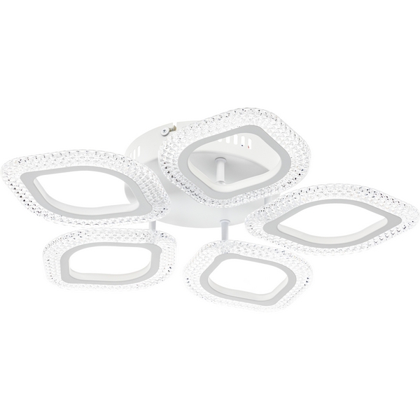 Потолочная люстра с пультом светодиодная с ДУ Ritter Losanga 52925 9 с цветами