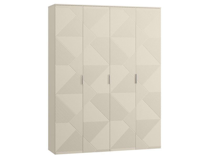 Распашной шкаф Шелтон 4-183x240 Светло-бежевый