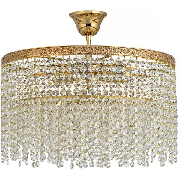 Потолочная люстра хрустальная на штанге Arti Lampadari Favola Favola E 1.3.40.102 G