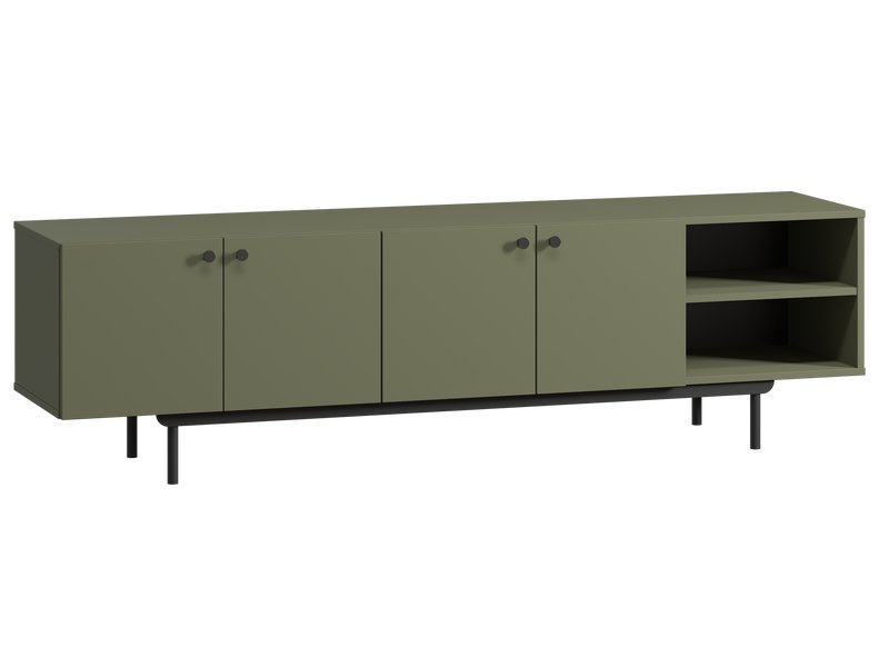 ТВ-тумба Скульт 3-180x51 Оливковый